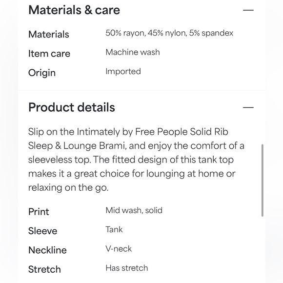 Solid Ribbed Brami - Picture 6 of 6